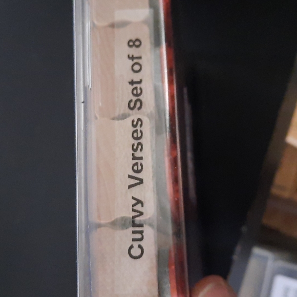 Curvy Verses Stampin Up set of 8 - Picture 4 of 5